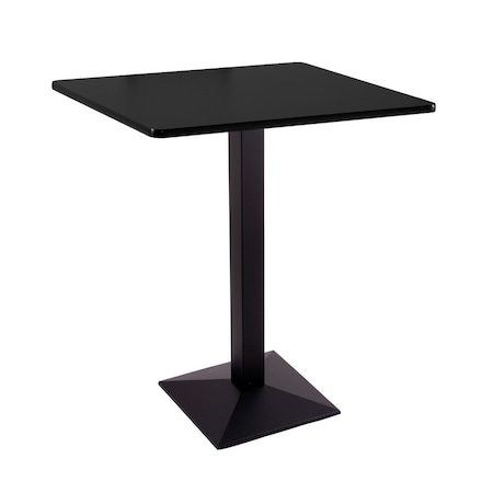 42 217 Black Table,36 X 36 Square Top